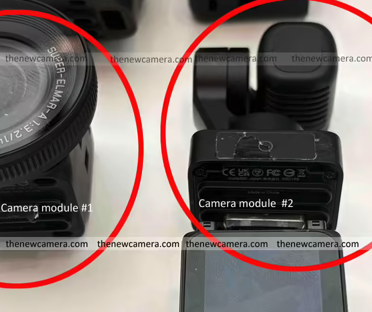 影石模块化口袋云台相机原型曝光 搭徕卡镜头 2026年中有望发布